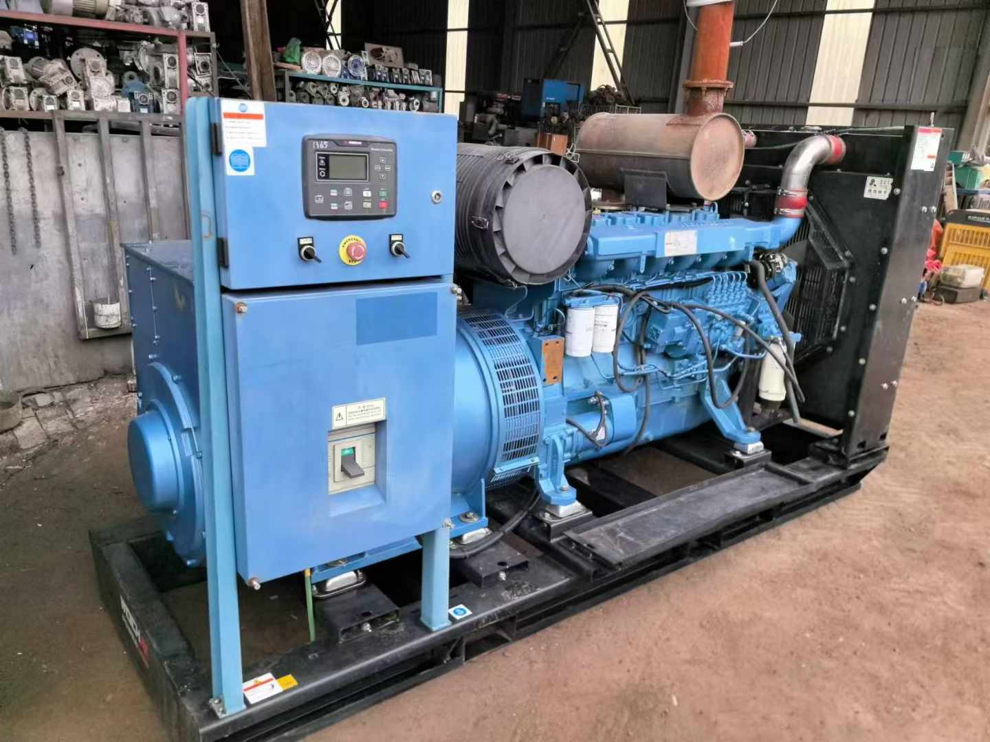 太湖500kW 柴油发电机组可带动设备功率的计算公式是什么？